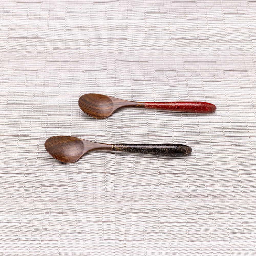 秋田塗 スプーン(中) (右利き・左利き)