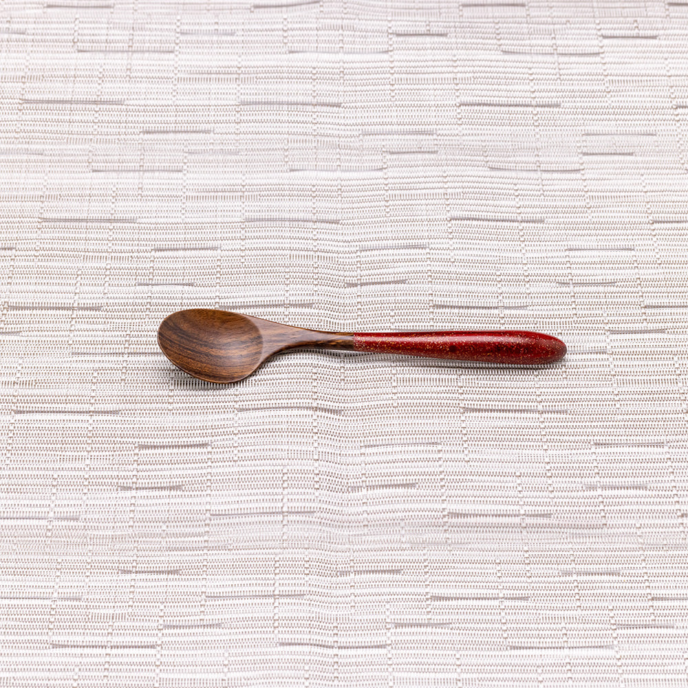 秋田塗 スプーン(中) (右利き・左利き)