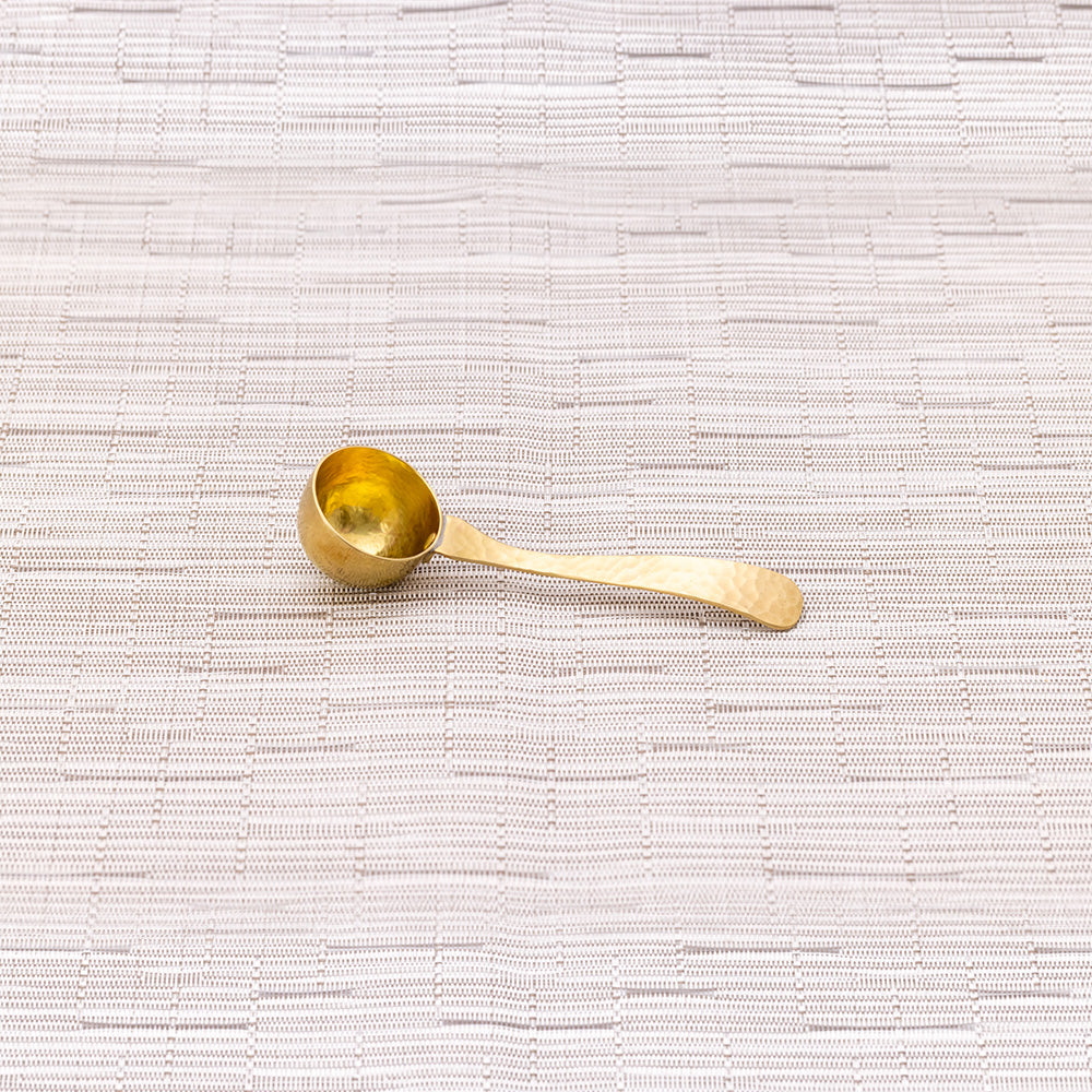 真鍮(しんちゅう)製・無塗装 コーヒースプーン