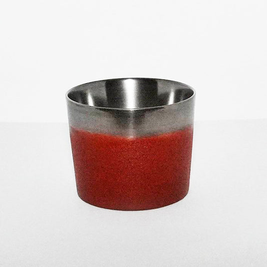 漆器 銀彩カップ(朱)