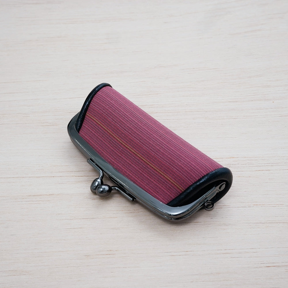 秋田八丈 印鑑ケース(蘇芳)