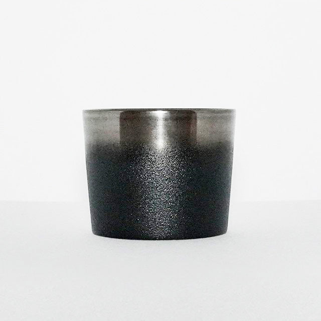 漆器 銀彩カップ(黒)