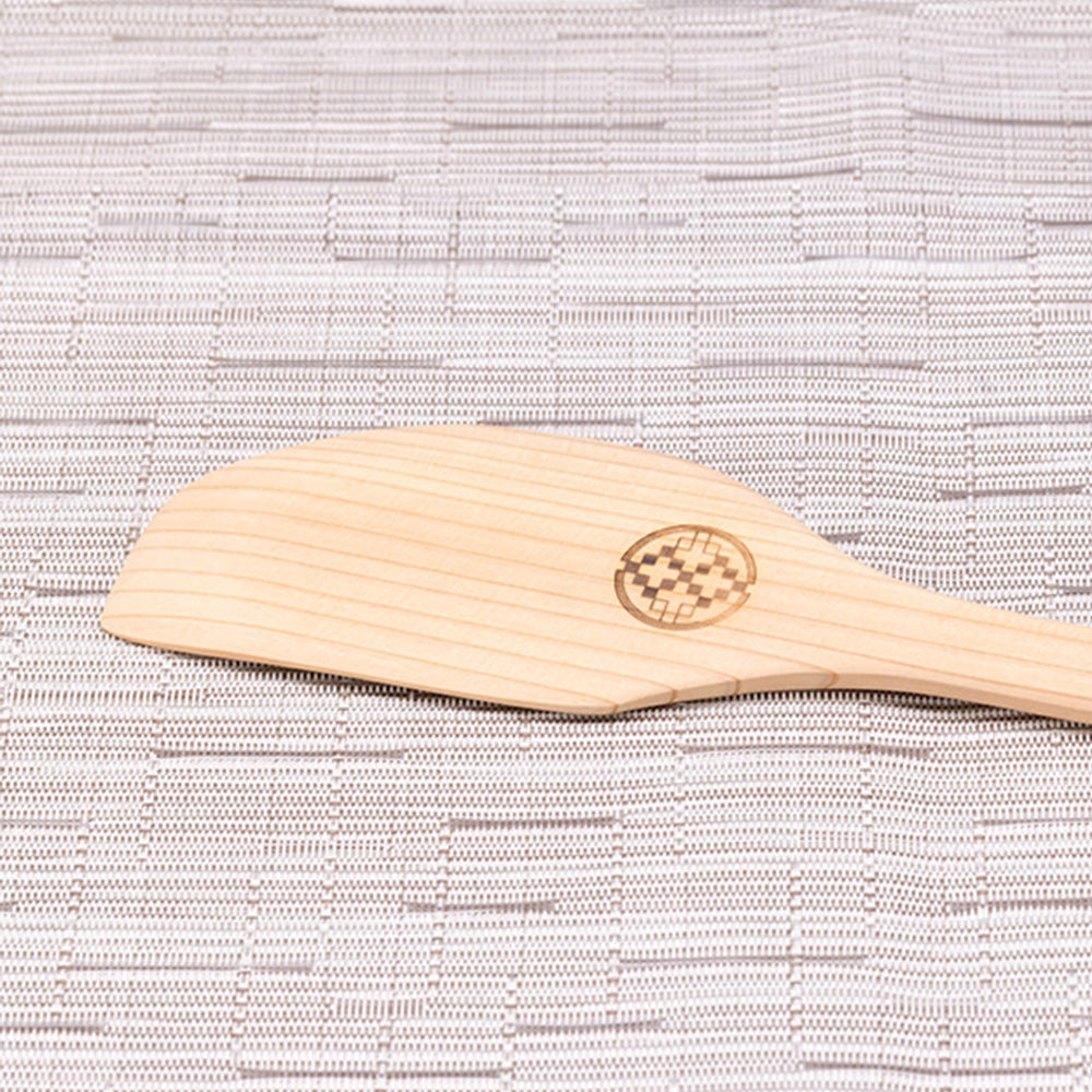 曲げわっぱ 料理へら