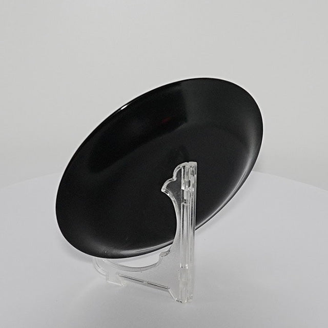 秋田塗 銘々皿18 碧