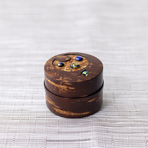 樺細工 樺小物入れ・月の雫