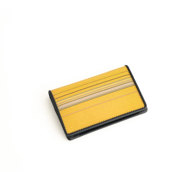 秋田八丈 カードケース(黃八)