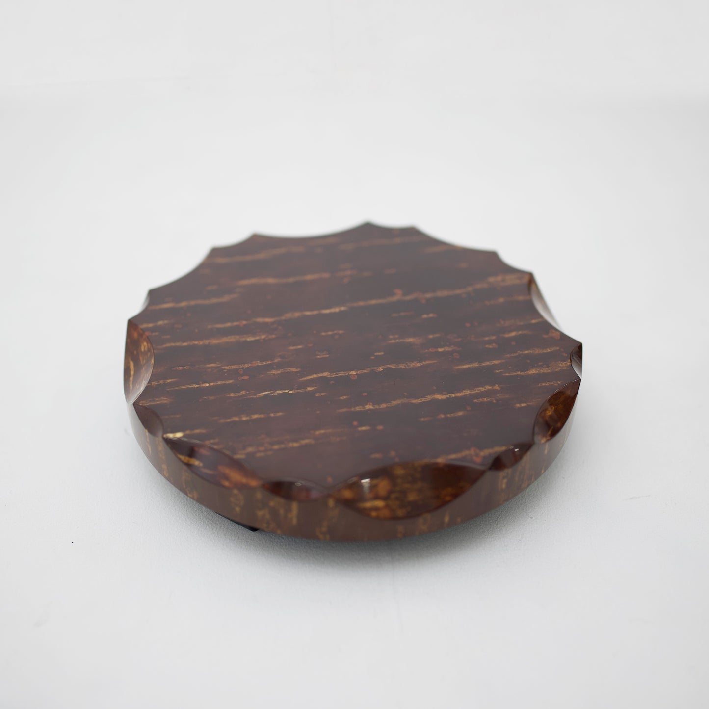 樺細工 飾り面取り置台