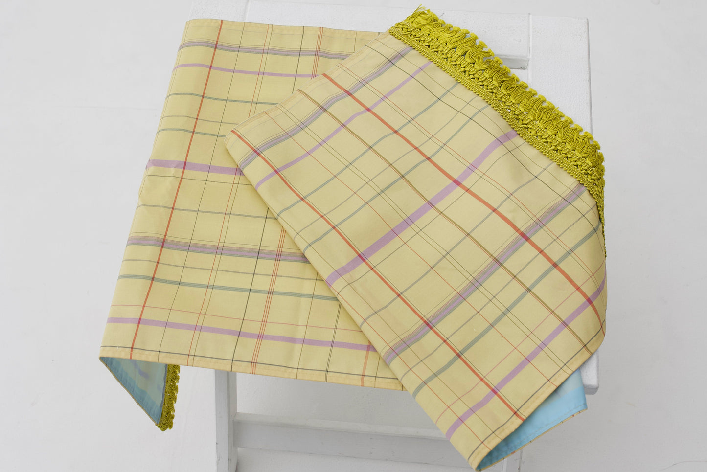 秋田八丈 テーブルセンター(黄八)