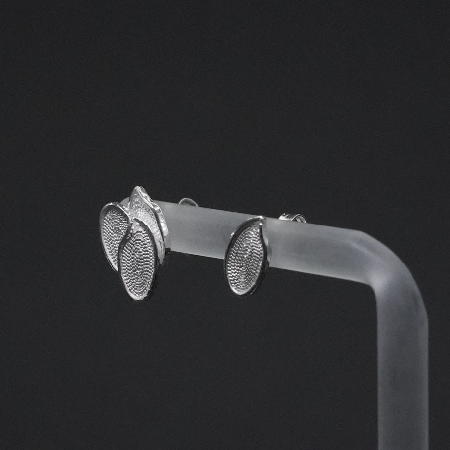 銀線細工 ピアス あきた米