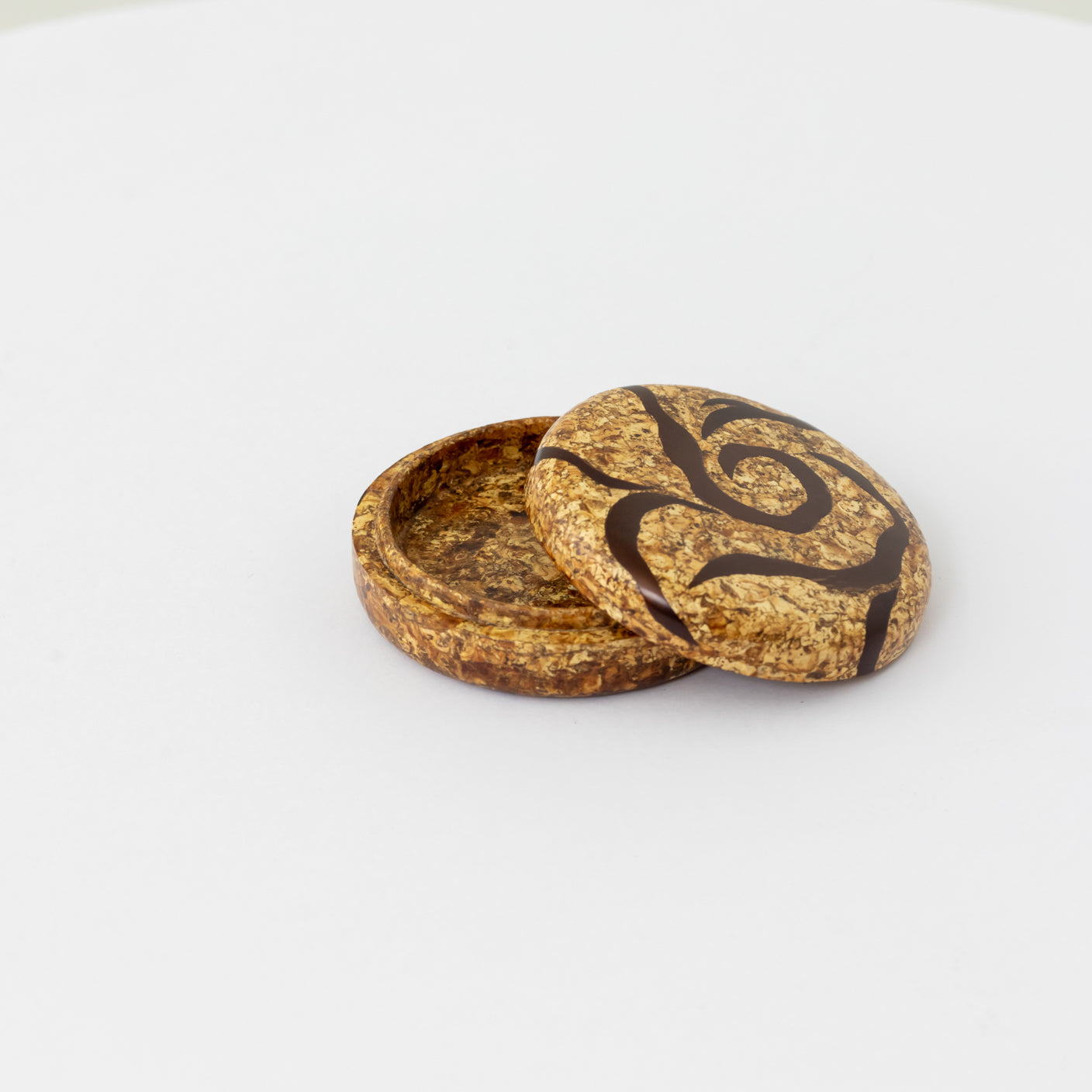 樺細工 樺香合・こころ