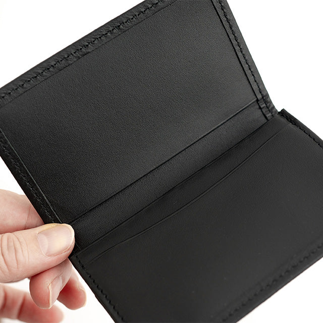 秋田八丈 カードケース(黒八)