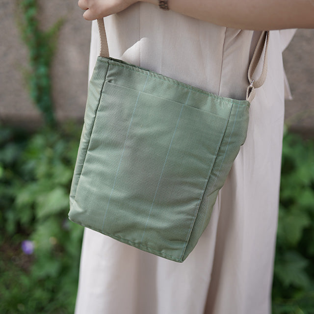 秋田八丈 バッグ(苅安)