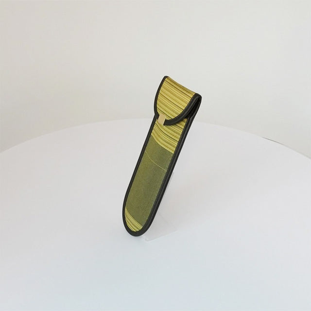 秋田八丈 万年筆入れ(苅安)