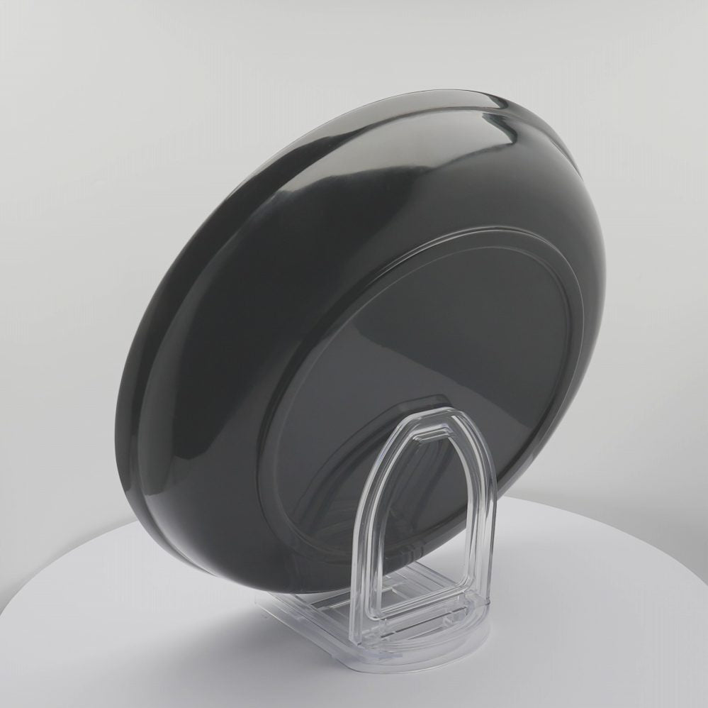 秋田塗 飾り皿 深湖