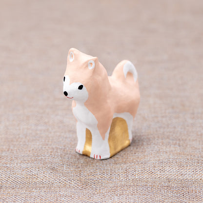 Yabase Doll Akita Dog (Red Hair)