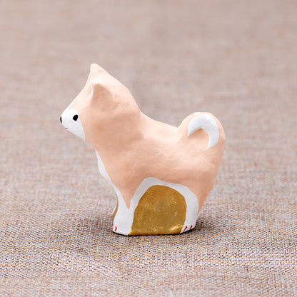 Yabase Doll Akita Dog (Red Hair)