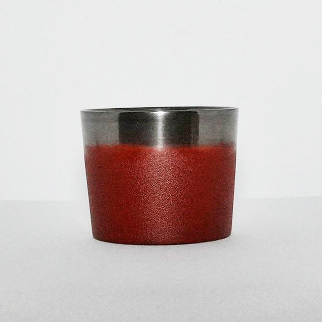 Lacquerware Ginsai cup (red)