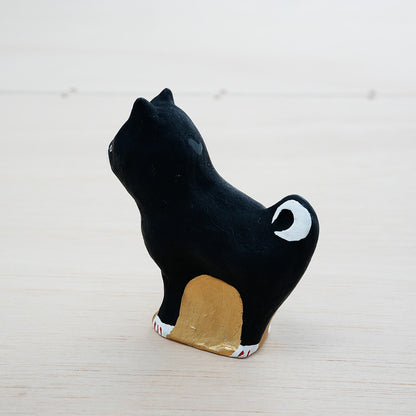 Yabase Doll Akita Dog (Black)