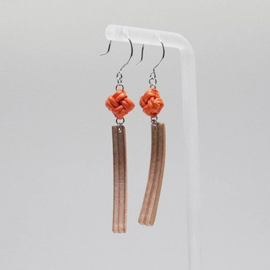 曲げわっぱ ピアス100